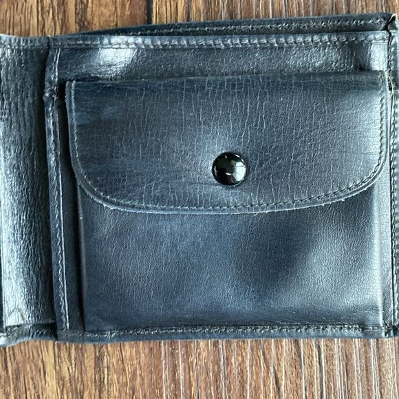 CELINE Black Leather Bifold Wallet - Picture 4 of 13